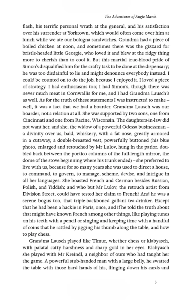 The Adventures of Augie March