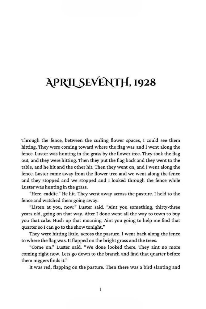 The Sound And The Fury