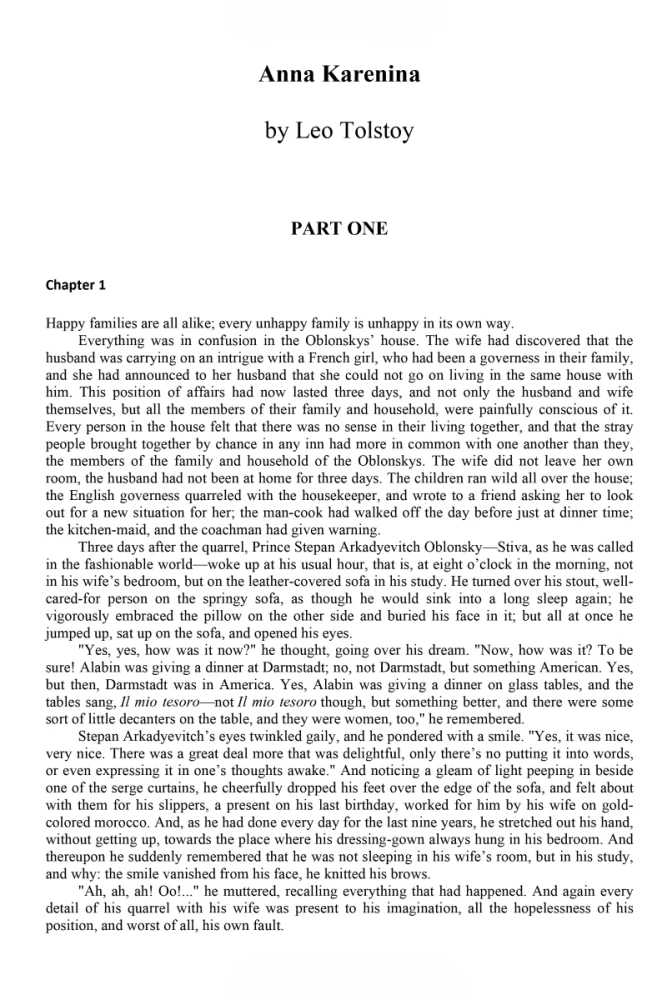 Anna Karenina
