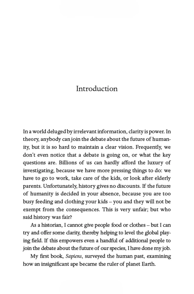 21 Lessons for the 21st Century