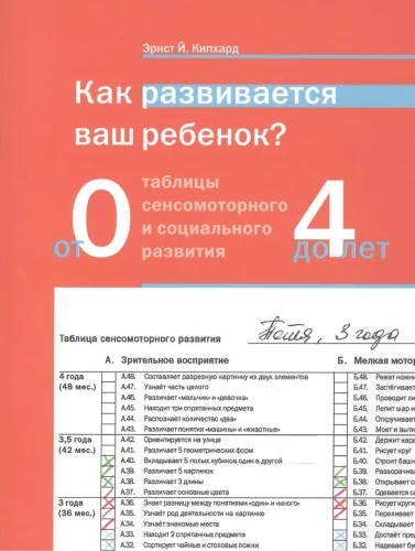 How does your child develop? From 0 to 4