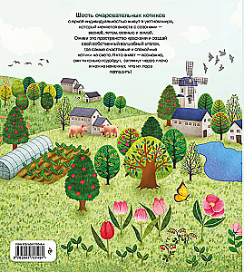 Aasta ringi kassidega. Värvimine