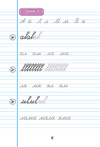 Kalligraafia kool: üleminek kitsalt joonelt laiale. 2-3 klassid