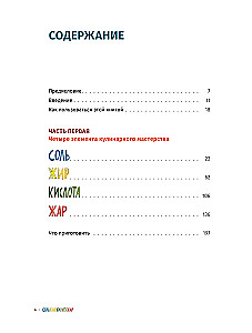 Sool, rasv, hape, kuumus. Hea köögi peamised elemendid