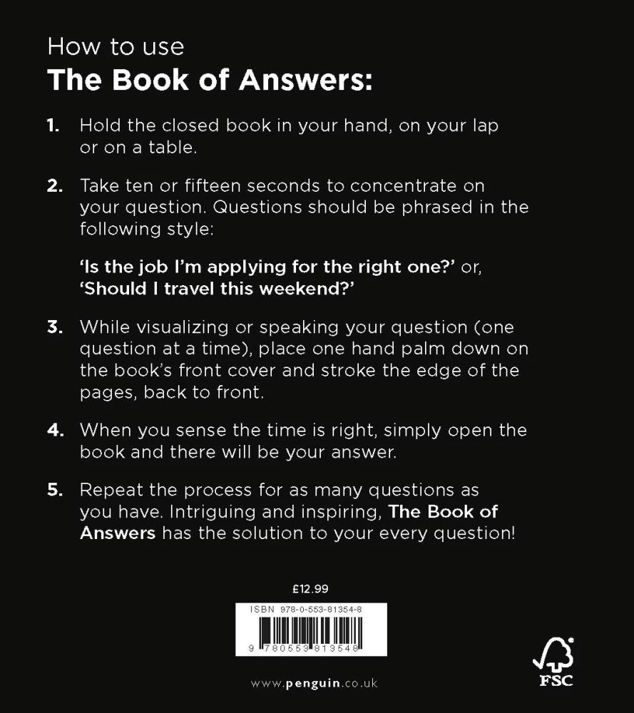 The Book Of Answers
