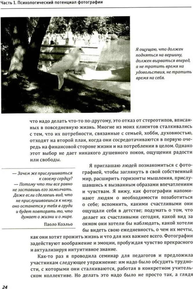 One Image - Many Meanings. The Use of Photographs in Psychological Counseling, Education, and Coaching