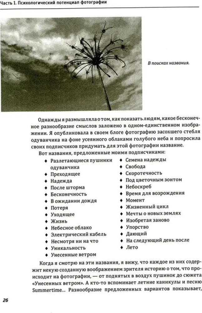 One Image - Many Meanings. The Use of Photographs in Psychological Counseling, Education, and Coaching