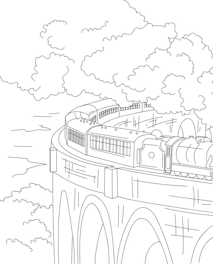 Koulu Poootori maagilised nurgad. Värvimisraamat Harry Potteri universumist