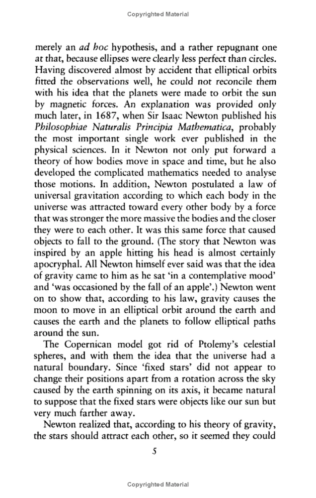 A Brief History Of Time