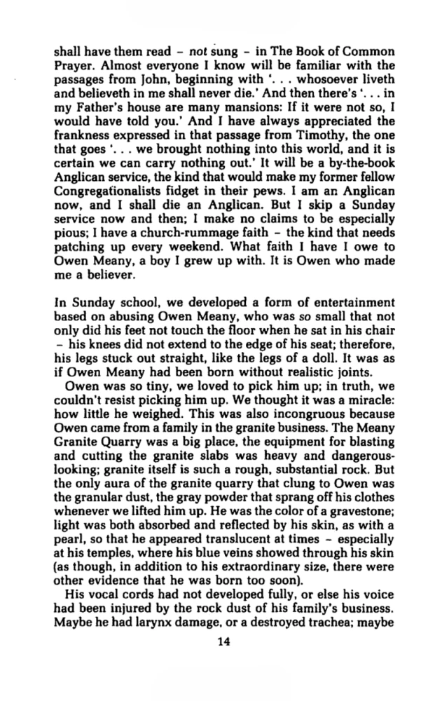 A Prayer For Owen Meany