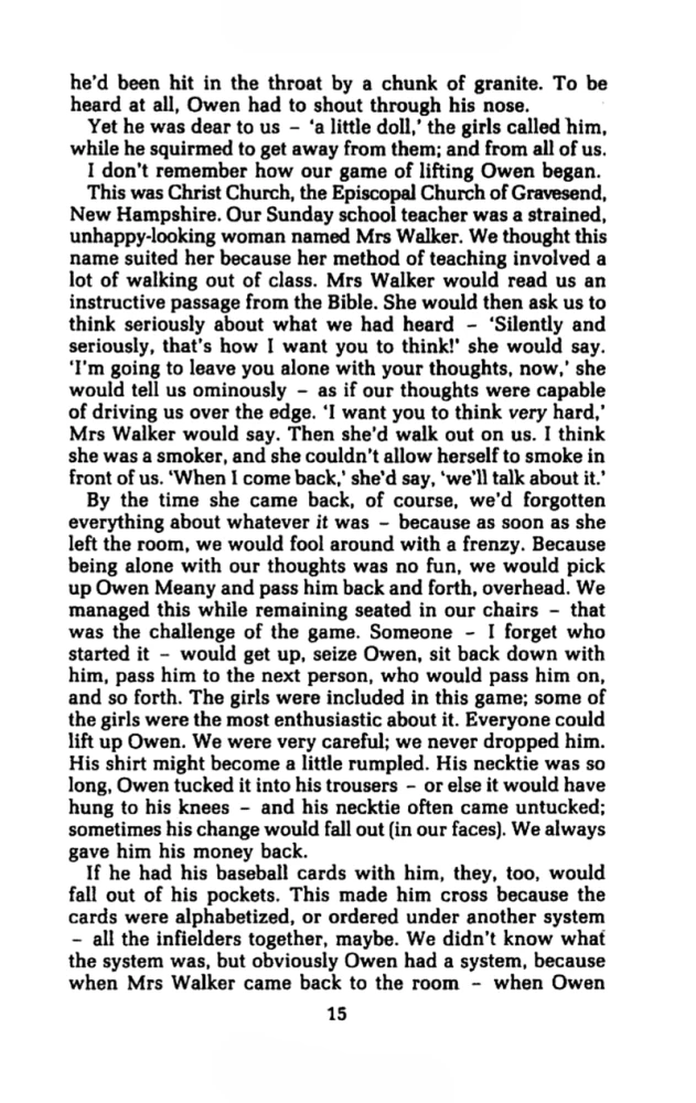 A Prayer For Owen Meany