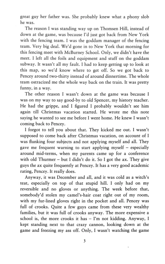 The Catcher in the Rye