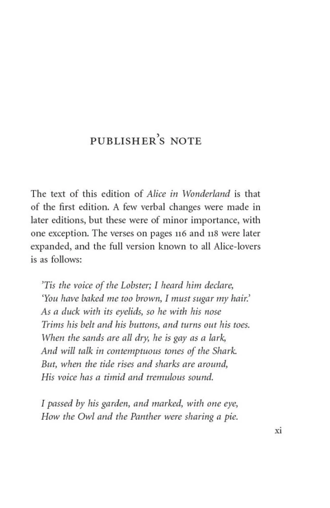 Alices Adventures in Wonderland