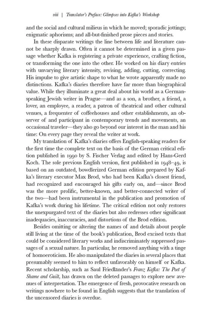 The Diaries of Franz Kafka