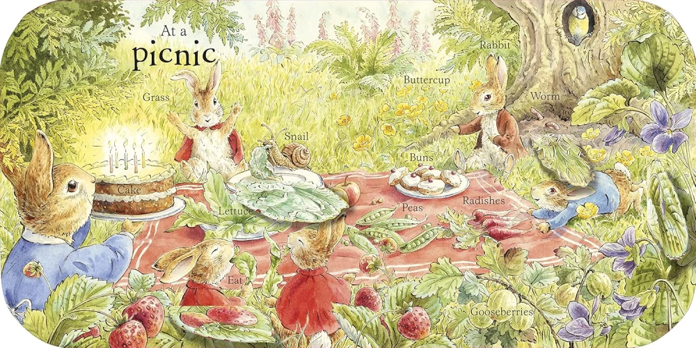 Peter Rabbit Peters First 100 Words