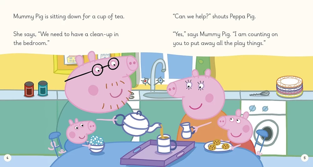 Learn with Peppa Phonics Level 4 Book 1