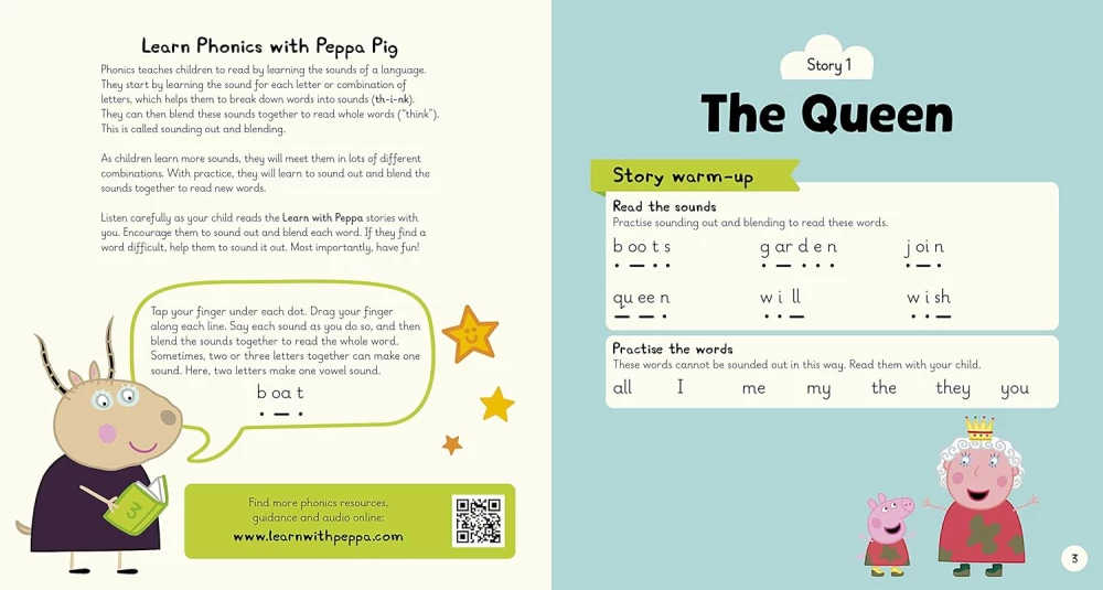 Learn with Peppa Phonics Level 2 Book 3