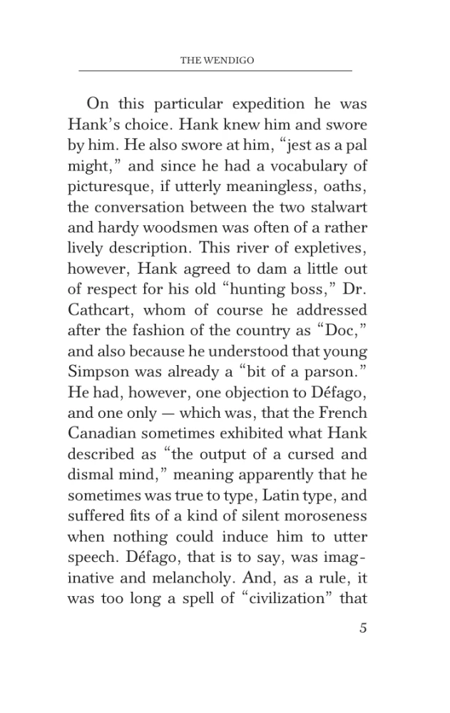 The Wendigo = Вендиго