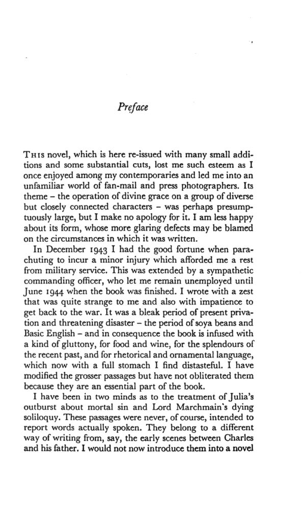 Brideshead Revisited