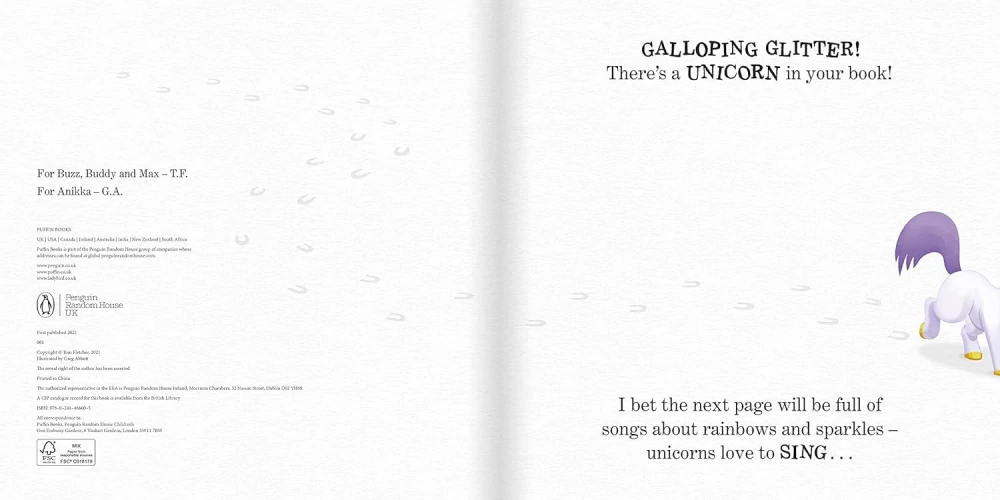 Theres a Unicorn in Your Book