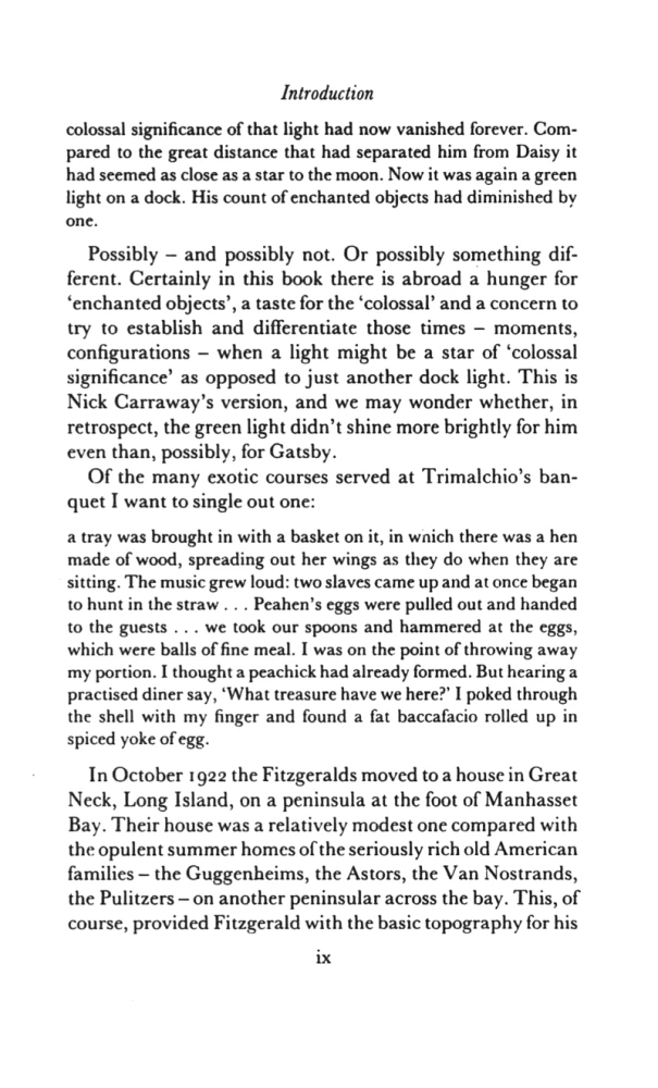 The Great Gatsby