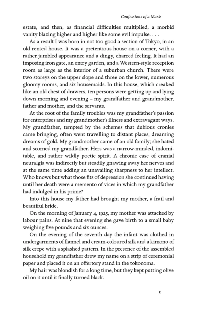 Confessions of a Mask