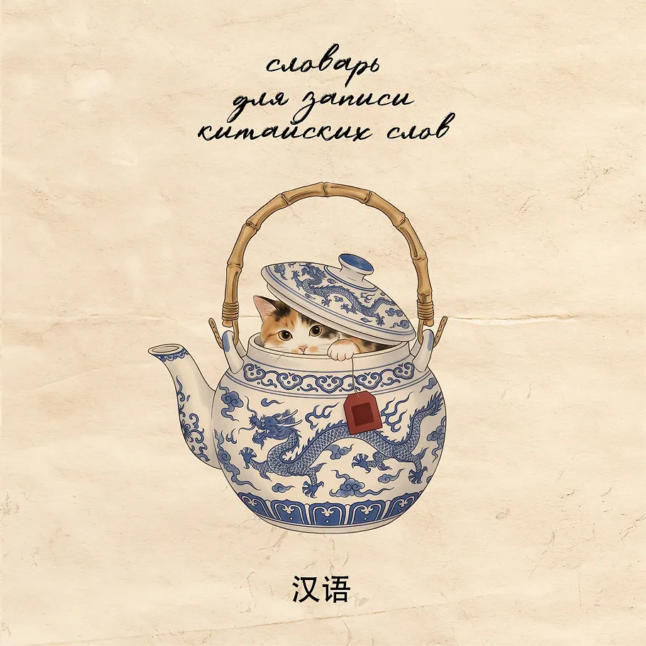 Wörterbuch zum Aufschreiben chinesischer Wörter