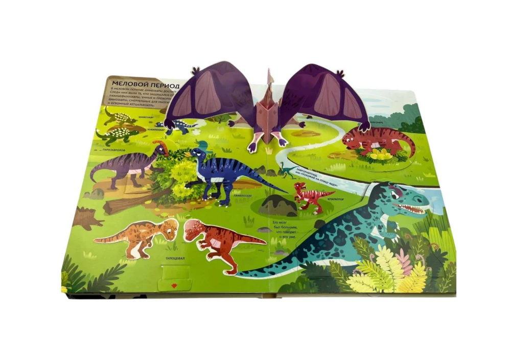 Such Different Dinosaurs. Interactive 3D Encyclopedia with Reusable Magnetic Figures