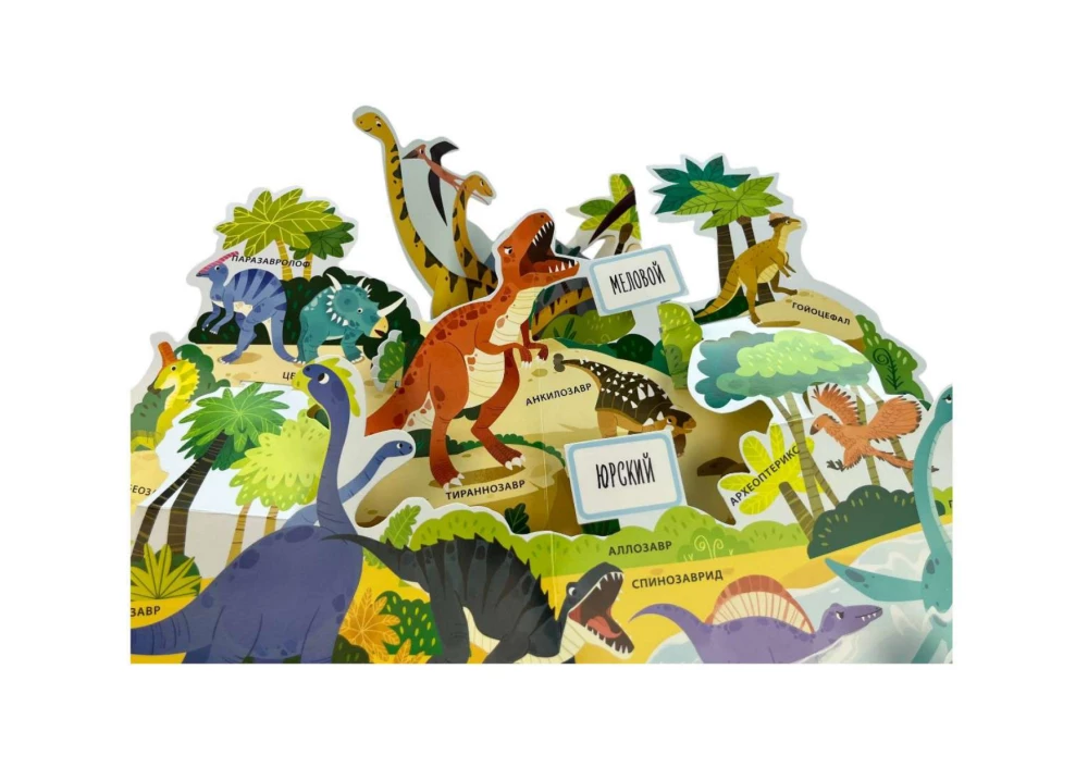 Such Different Dinosaurs. Interactive 3D Encyclopedia with Reusable Magnetic Figures