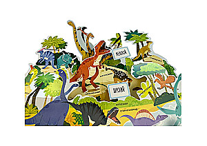 Such Different Dinosaurs. Interactive 3D Encyclopedia with Reusable Magnetic Figures