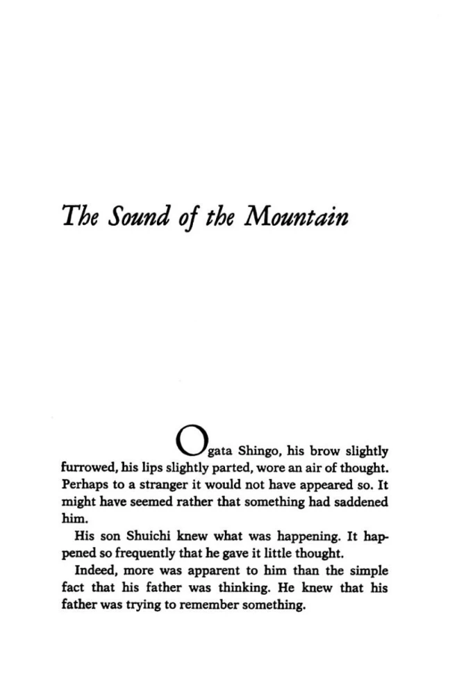 The Sound of the Mountain