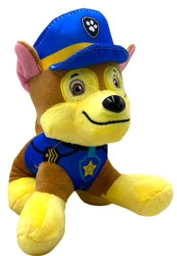 Soft Toy - Paw Patrol. Chase, 20cm, with a hanger