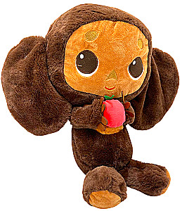 Plüschspielzeug - Tscheburaschka mit Apfel, 30cm