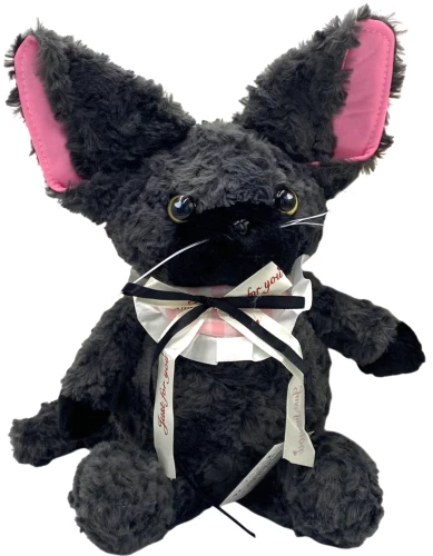 Soft Toy - Devon Cat, 34cm, Black