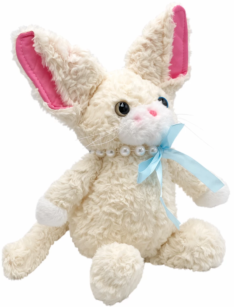 Kuscheltier - Devon-Katze, 34cm, weiß