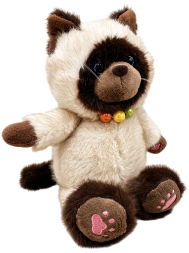 Plüschspielzeug - Siamesische Katze, 30 cm