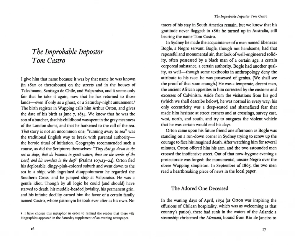 A Universal History of  Iniquity