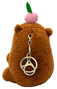 Piekare - Kapibara ar košļājamo gumiju un ābolu, 12cm