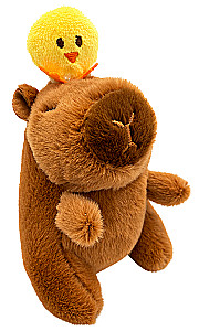 Weiches Spielzeug - Kapibara mit Küken, 11cm