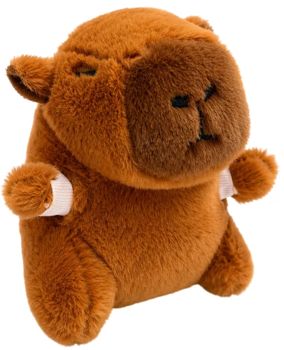 Weichspielzeug - Kapibara mit Wolkenrucksack, 12cm, zum Aufhängen