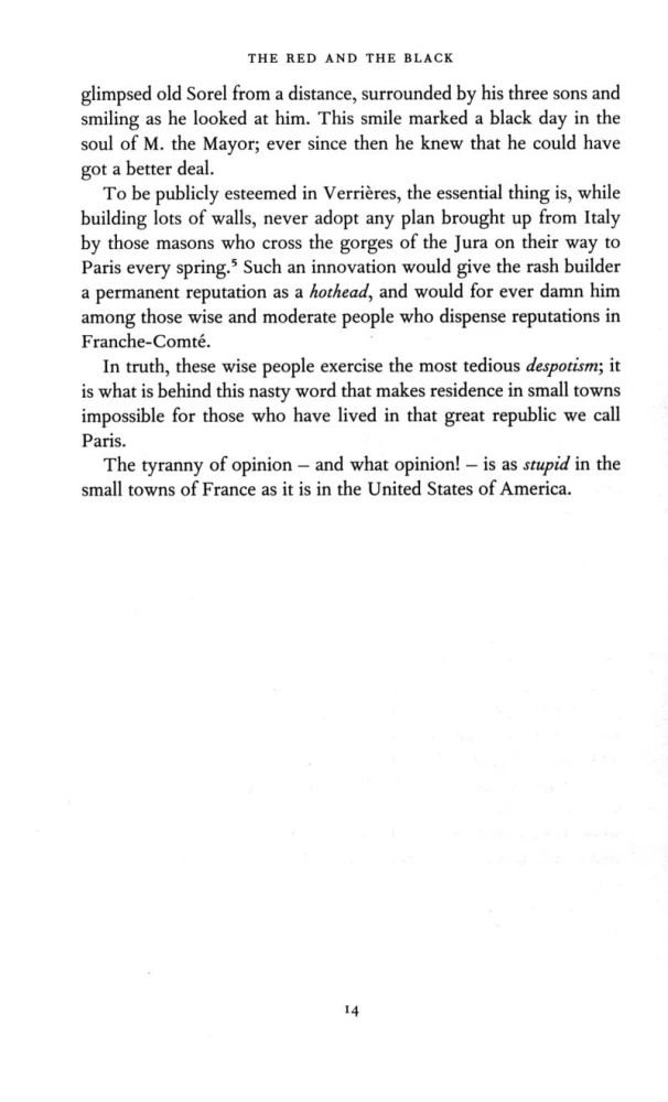 Das Rot und das Schwarz