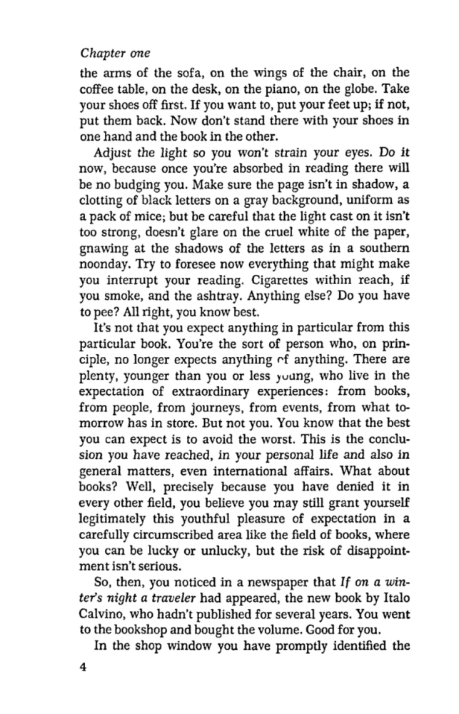 If on a Winters Night a Traveller