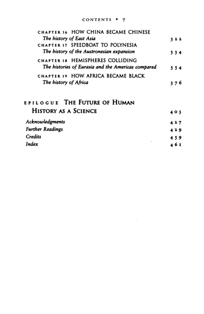 Guns Germs and Steel