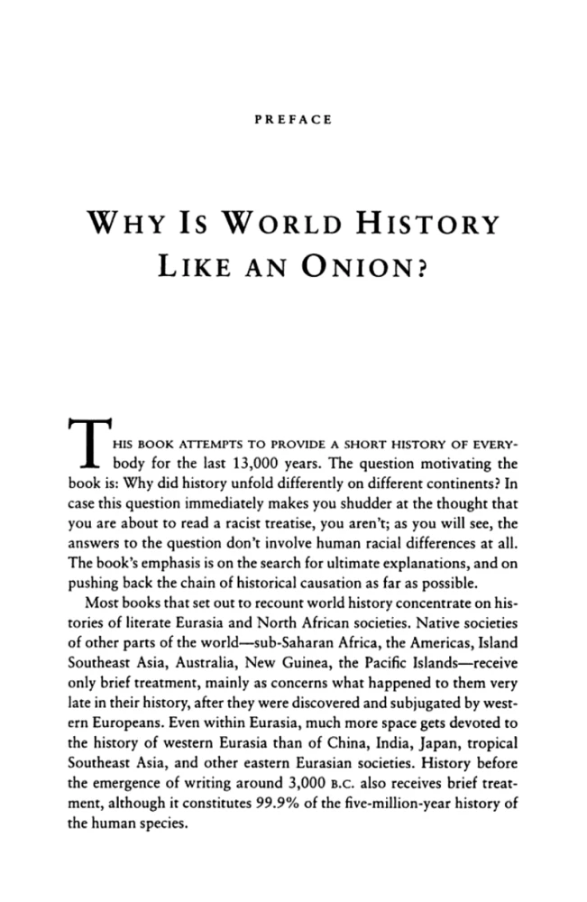 Guns Germs and Steel