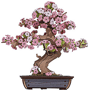 3D-saliekamā miniātūra ROBOTIME - Sakura Bonsai, 263 detaļas