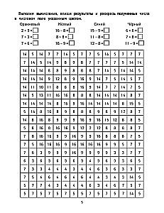Mathematical Coloring: 1st Grade