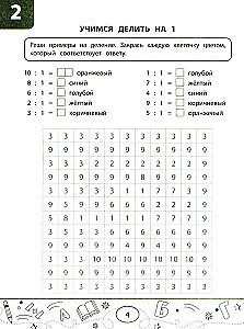 Mathematical Coloring Tests: Multiplication Table