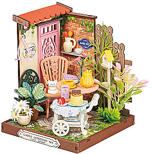 3D-saliekamā miniātūra ROBOTIME - Fancy Tea Yard, 112 detaļas