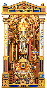 3D-saliekamā miniātūra ROBOTIME - Brīnumu bibliotēka, 258 detaļas