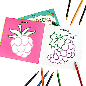 Coloring - Fruits and Berries